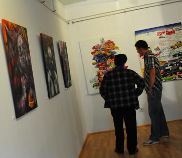 Tinerii artişti expun la Muzeul Memorial Aurel Lazăr (FOTO)